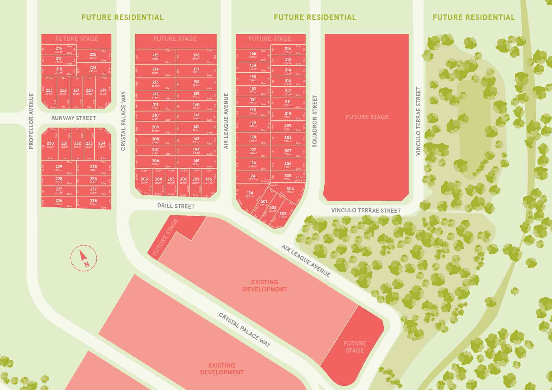 Orchid Lane Estate - Leppington Masterplan