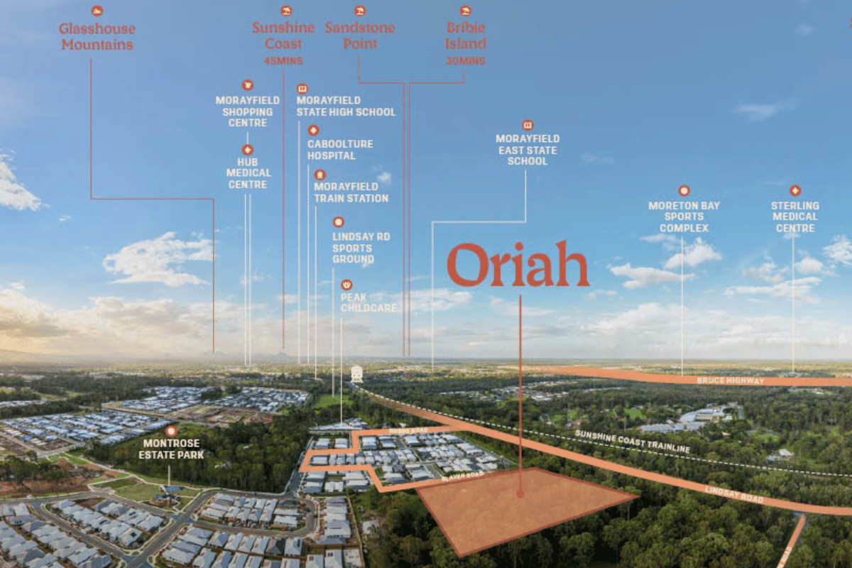 Oriah - Morayfield Aerial