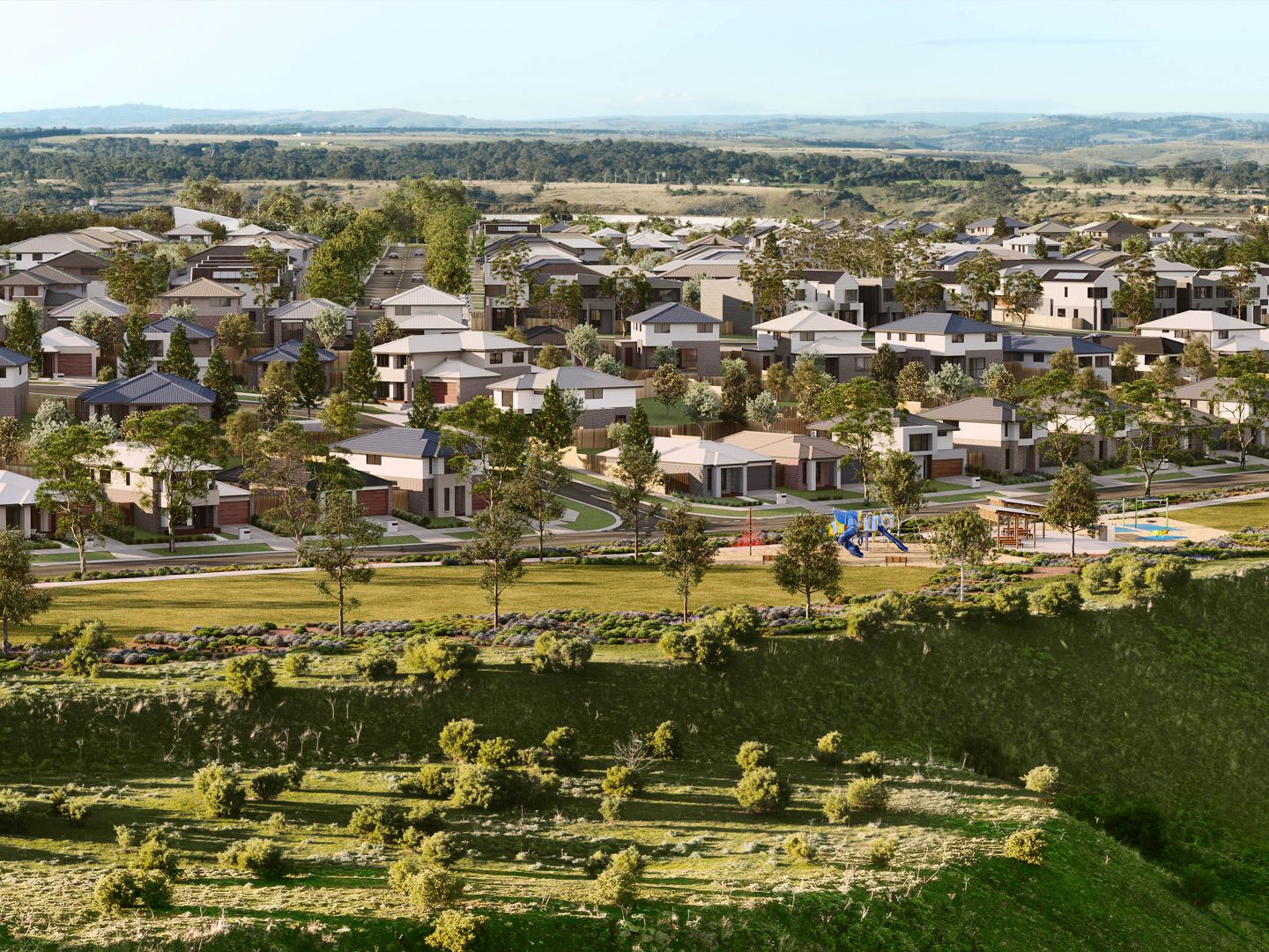 Orison Estate - Sunbury Render