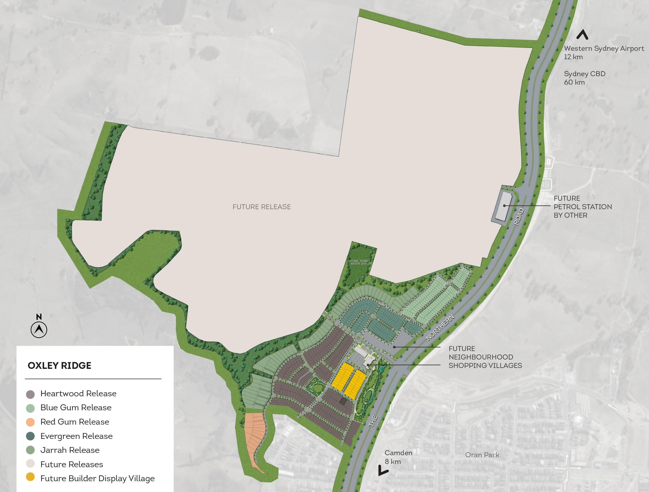 Oxley Ridge Estate - Cobbitty Masterplan