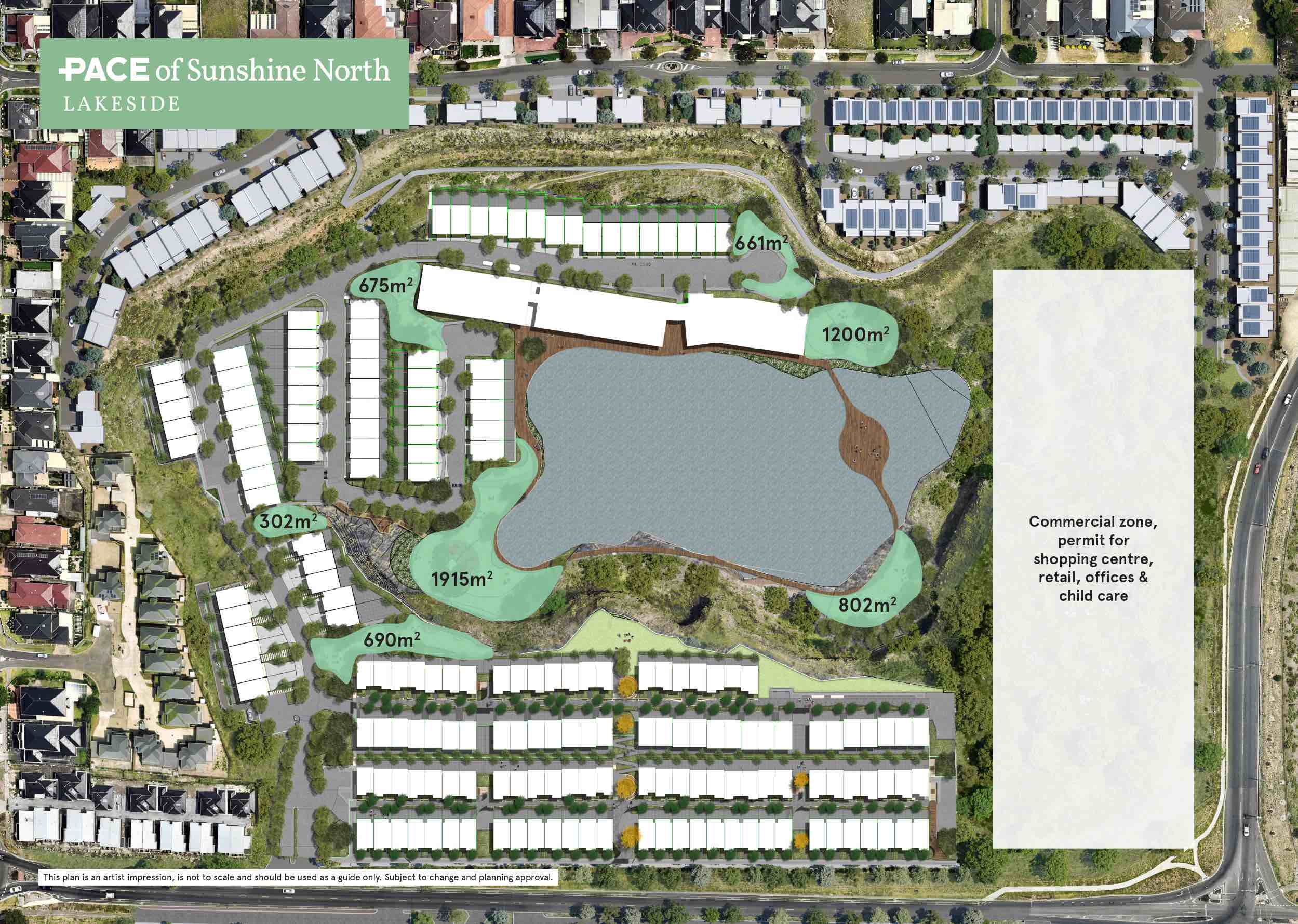 Pace of Sunshine North Lakeside Masterplan