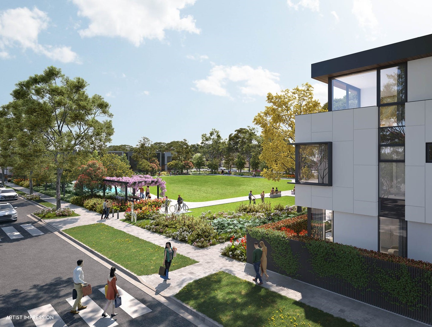 Pagewood Centro Rivera Townhouses - Eastgardens Render