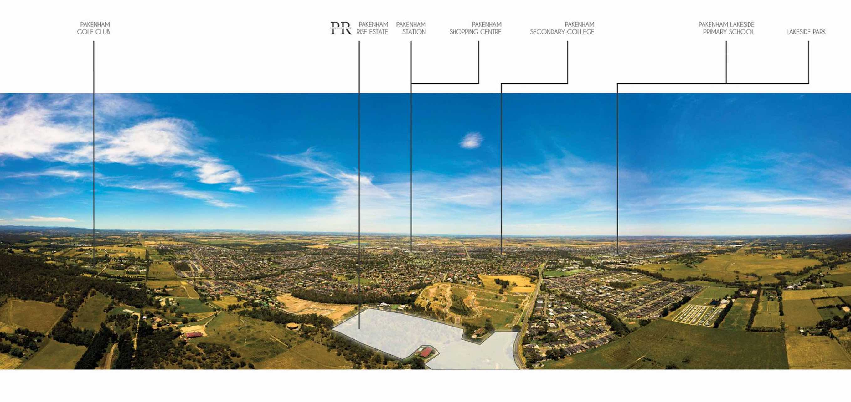 Pakenham Rise Estate - Aerial