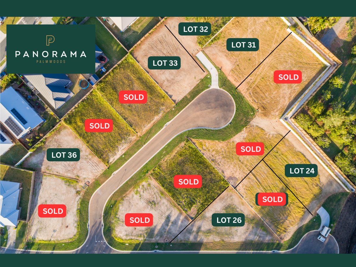 Panorama Estate - Palmwoods Release Map