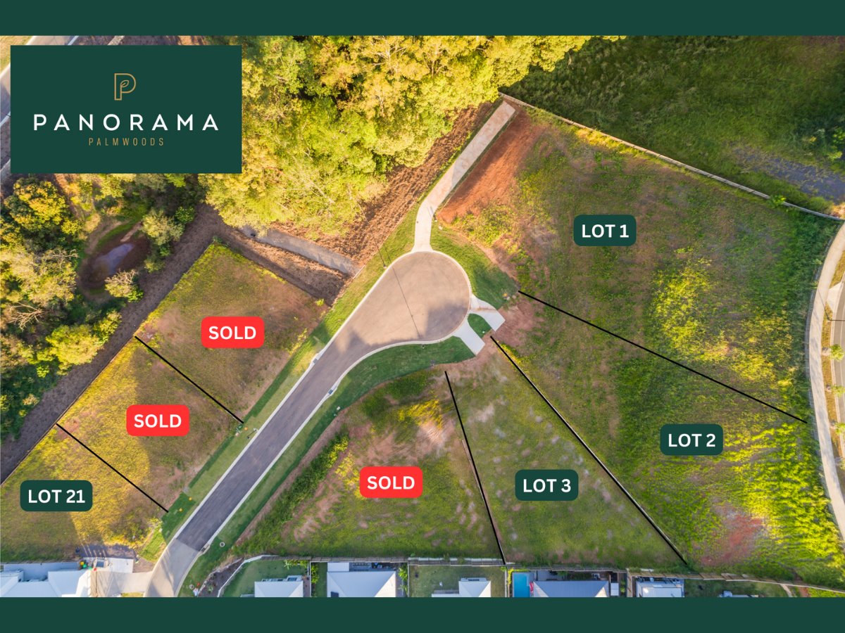 Panorama Estate - Palmwoods Release Map