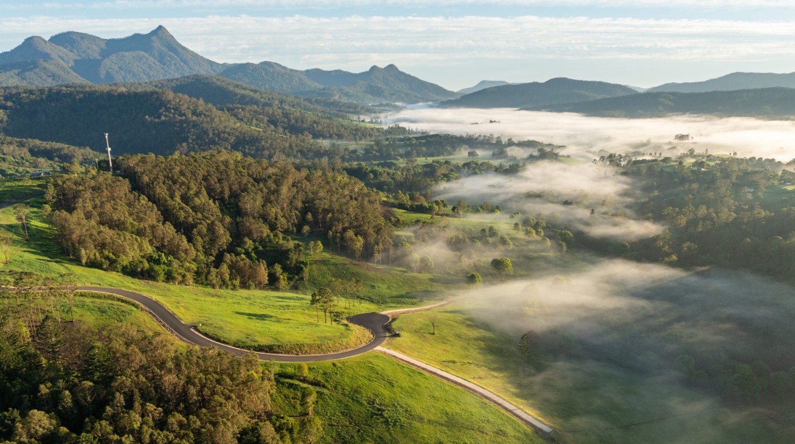 Panorama Tweed Valley Estate - Kunghur Aerial