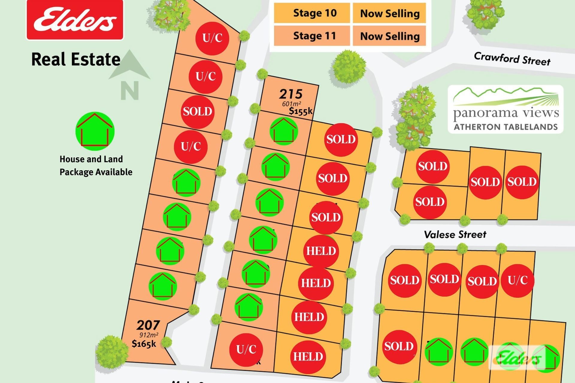 Panorama Views Estate - Tolga Release Map