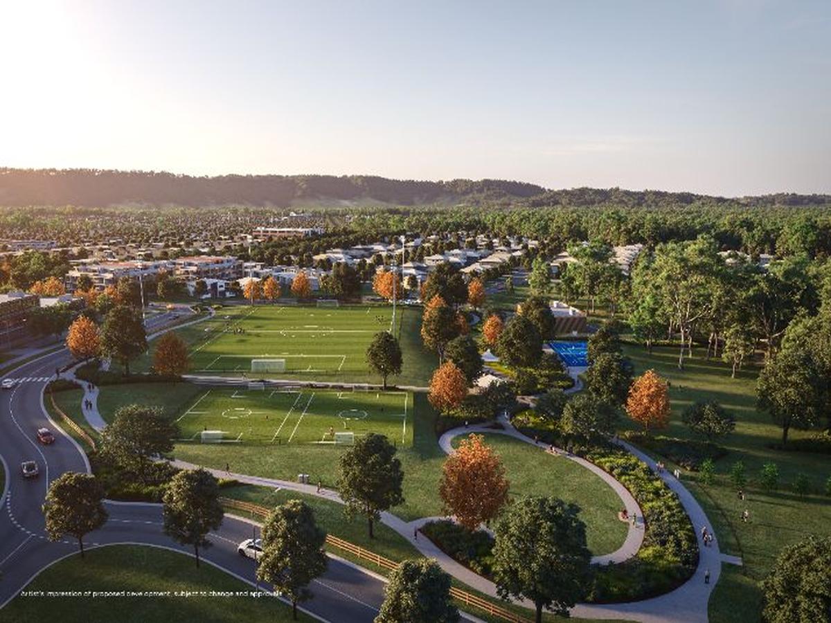 Panorama at North Wilton Estate - Wilton Aerial