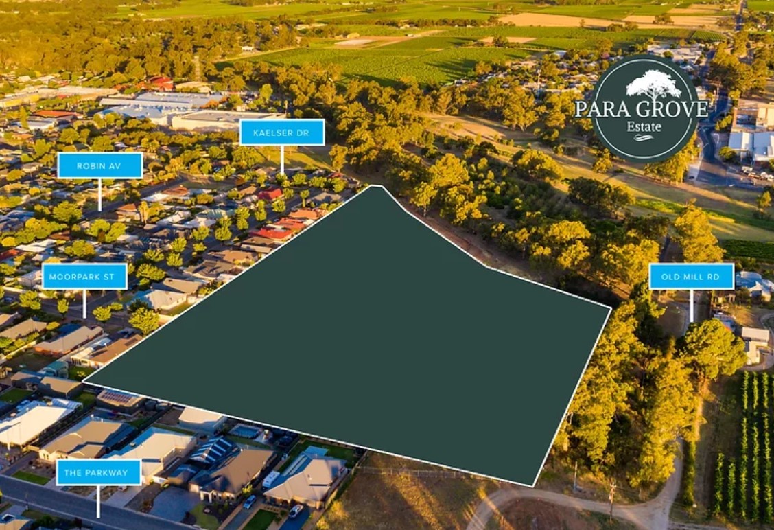 Para Grove Estate - Nuriootpa Aerial