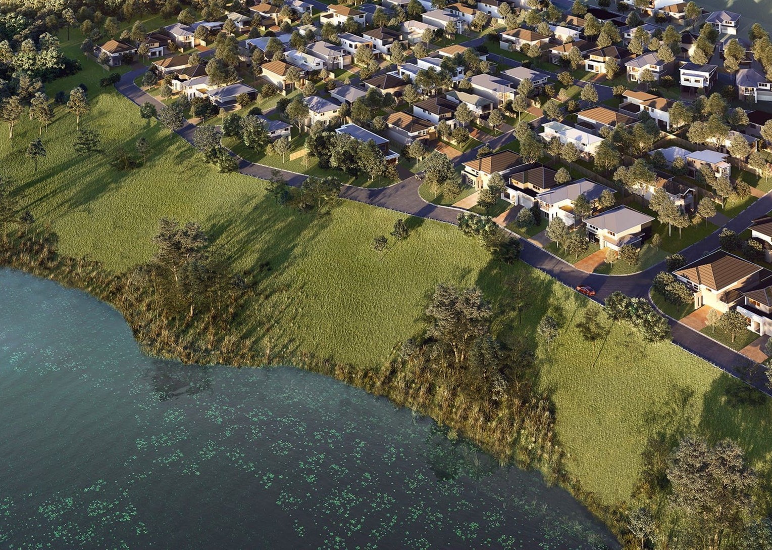 Paradise Lakes Estate - Willawong Render