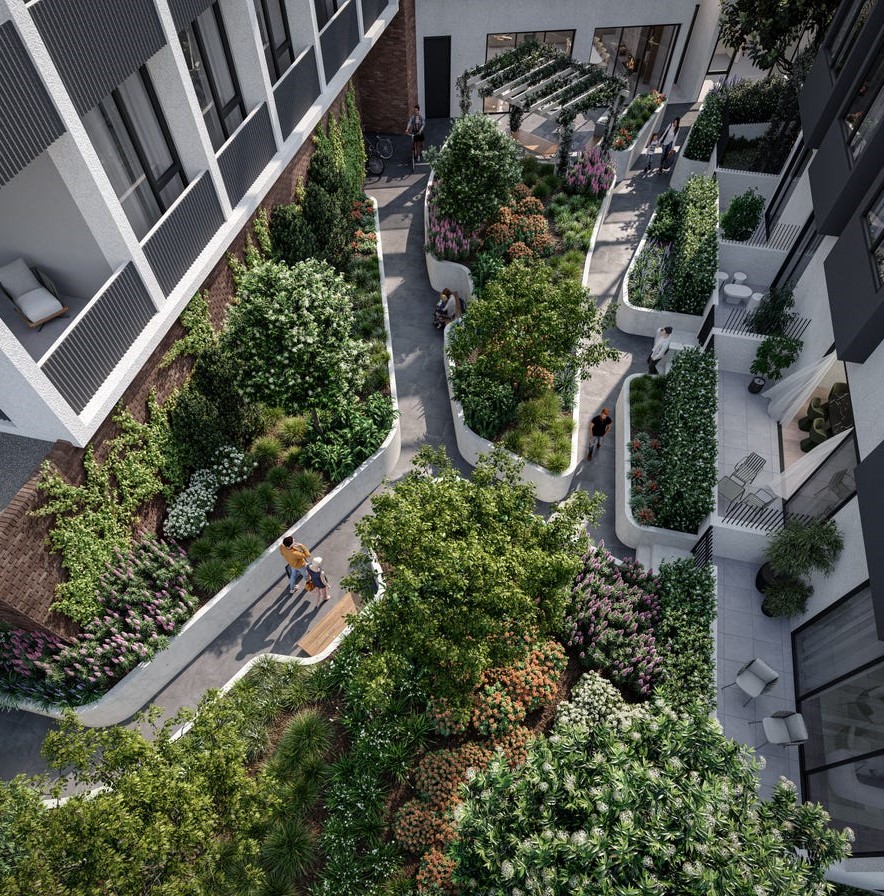 Park Avenue Estate - Alphington Render