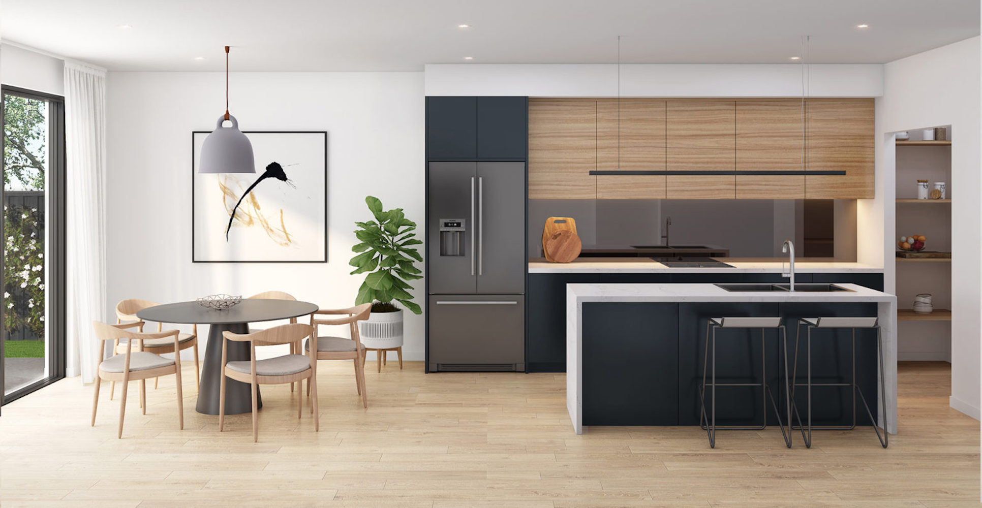 Park Avenue Estate - Rouse Hill Kitchen render