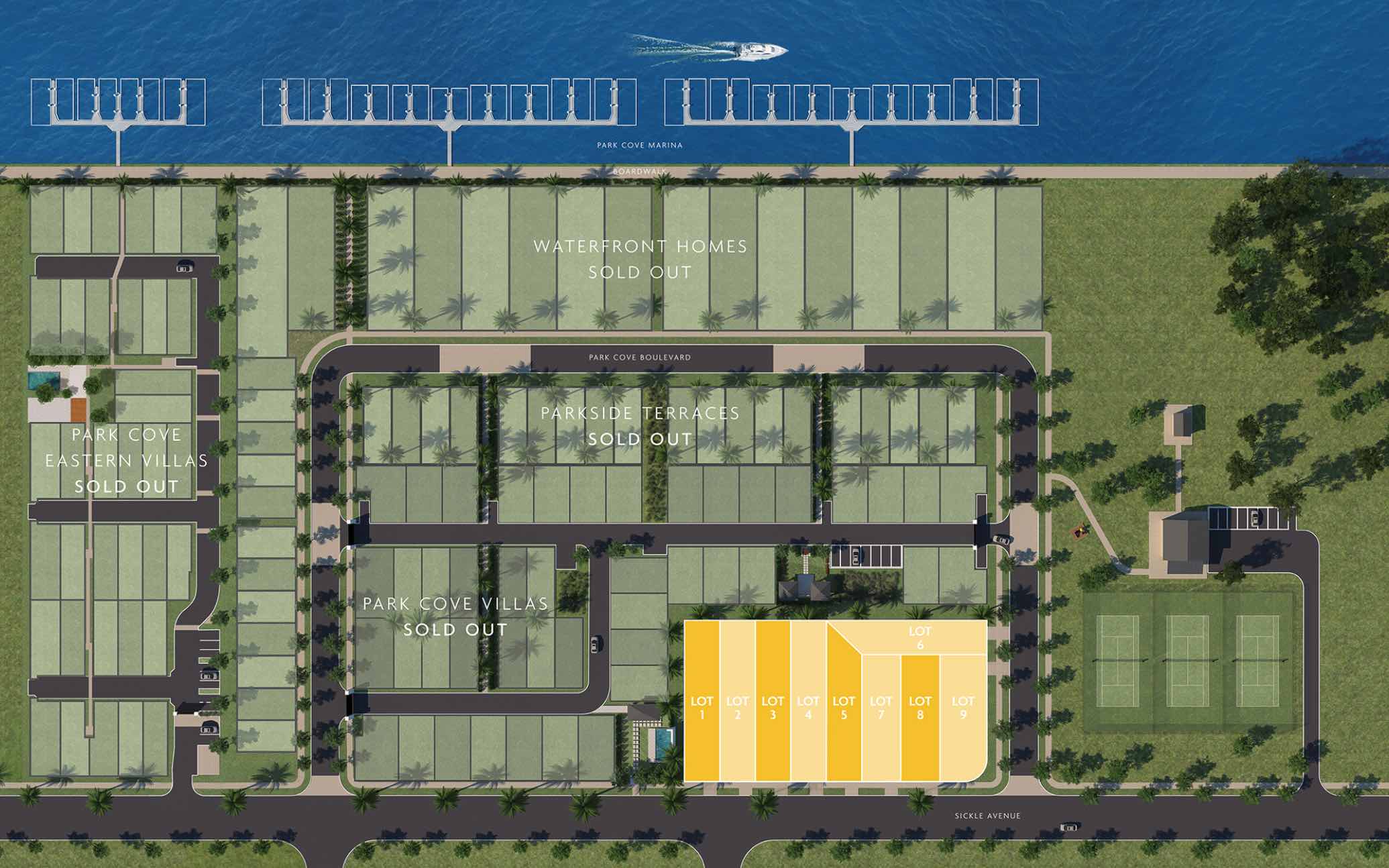 Park Cove Estate - Hope Island Masterplan