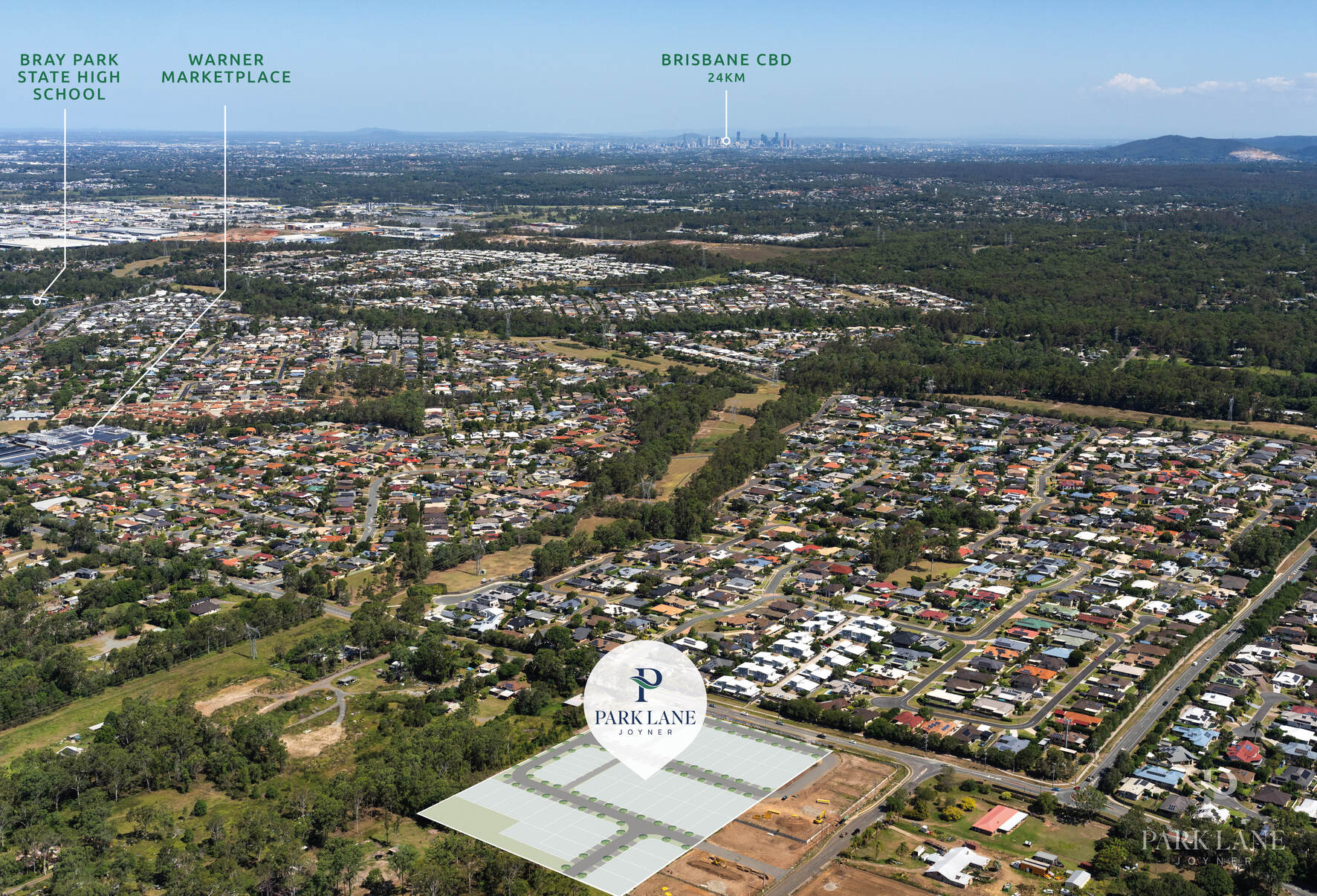 Park Lane Estate - Joyner Aerial