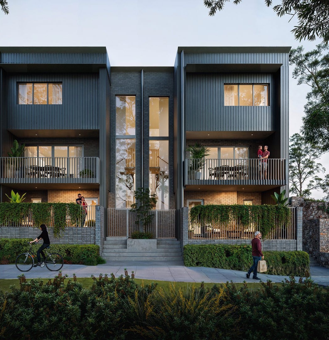 Park Lane Townhomes - Denman Prospect Render