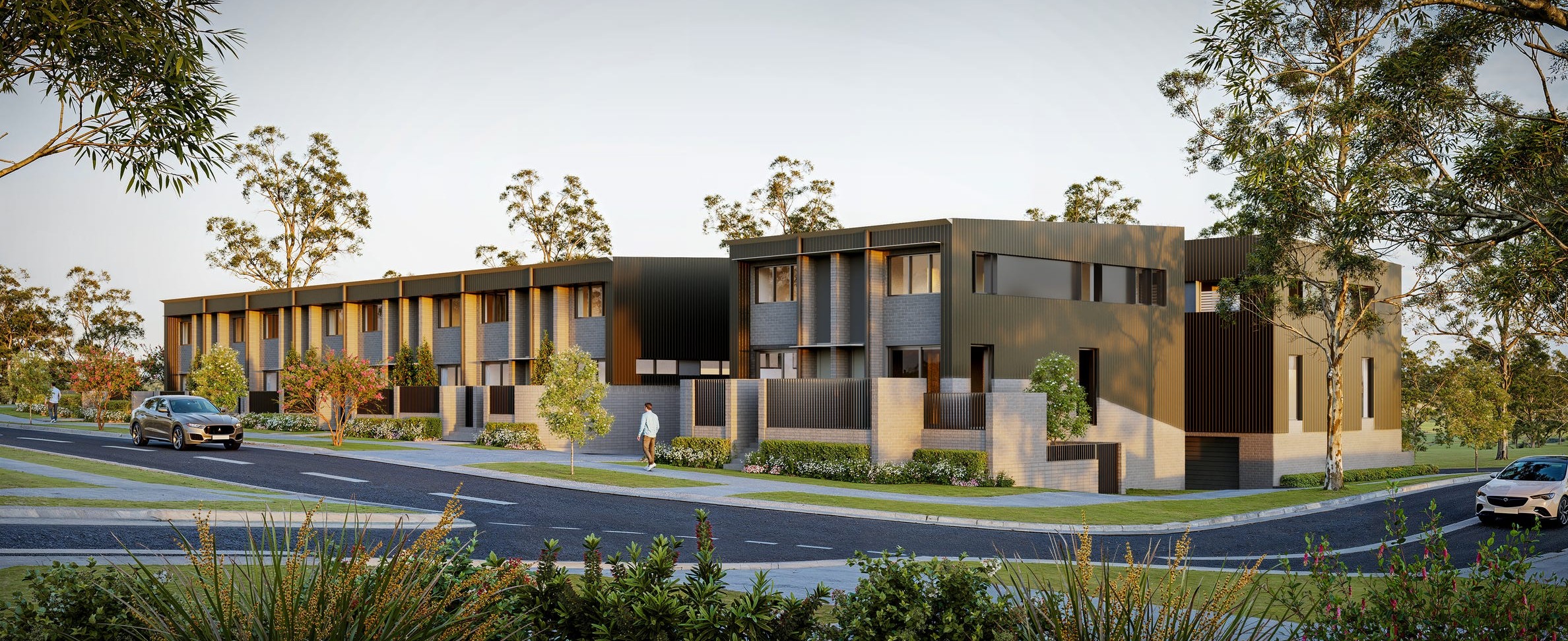 Park Lane Townhomes - Denman Prospect Render