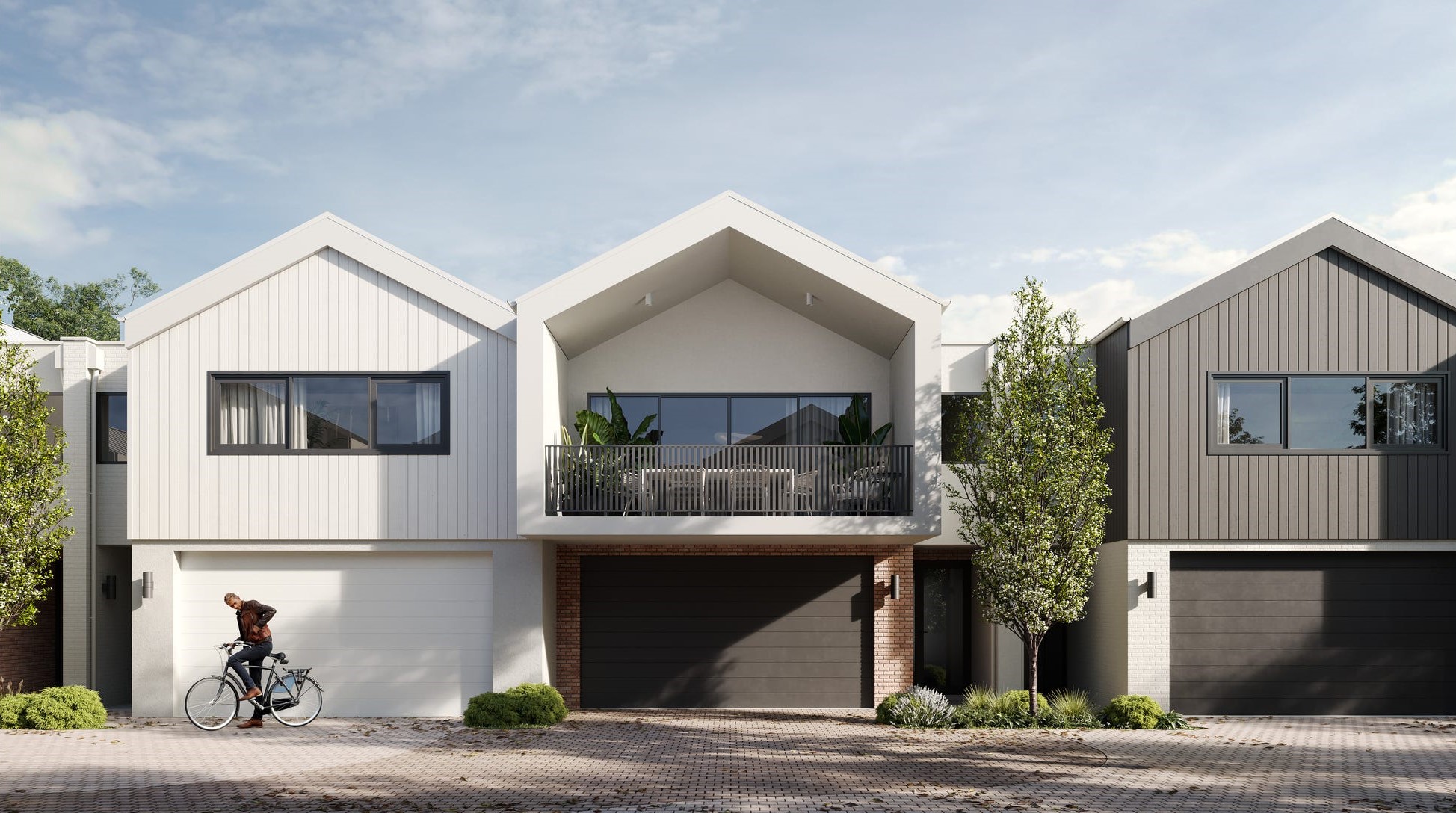 Park Lane Townhomes - Stirling Render