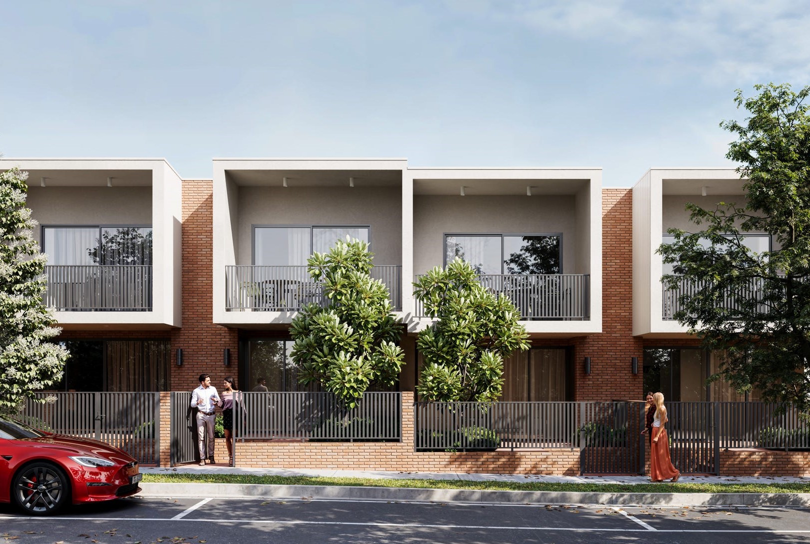 Park Lane Townhomes - Stirling Render