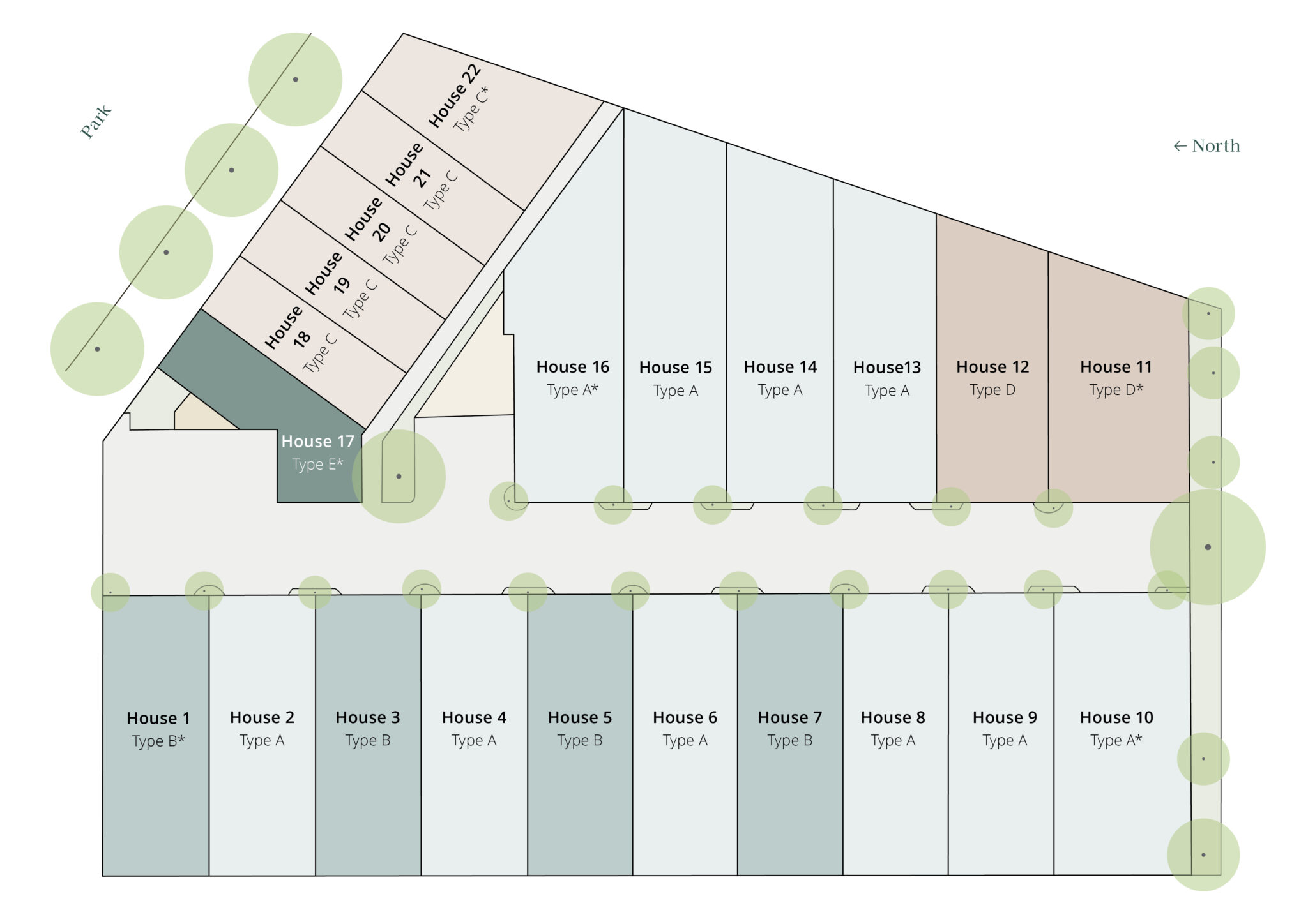 Park Lane Townhomes - Stirling Masterplan