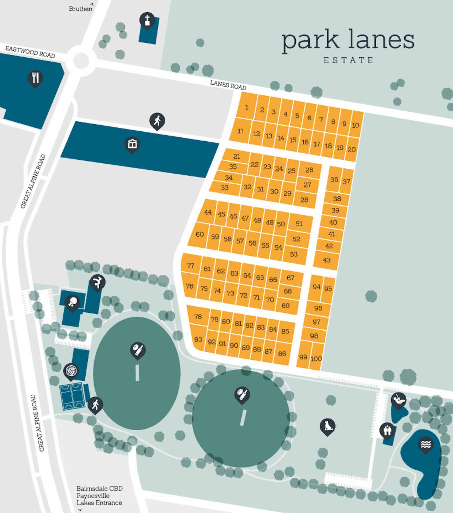 Park Lanes Lucknow Masterplan
