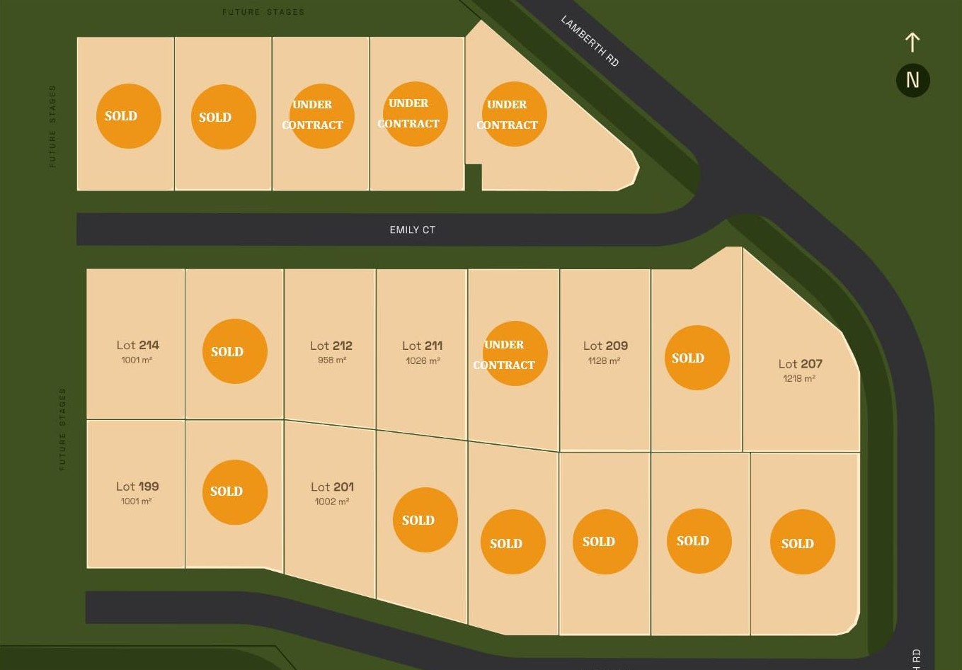 Park Ridge Estate - Goondiwindi Release Map