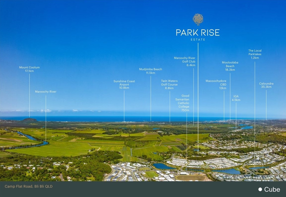 Park Rise Estate - Bli Bli Aerial
