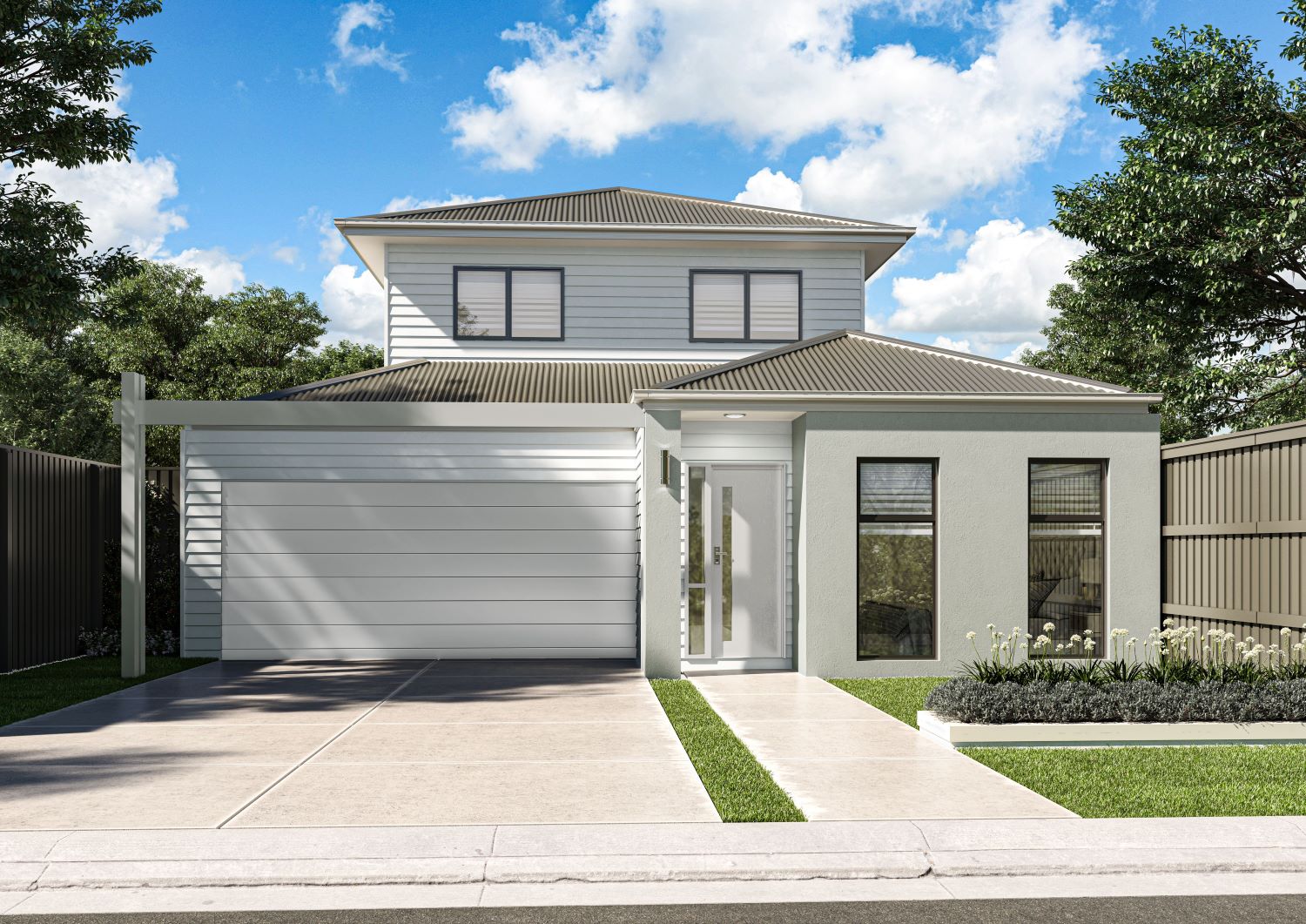 Park View Estate - Hampton Park Façade