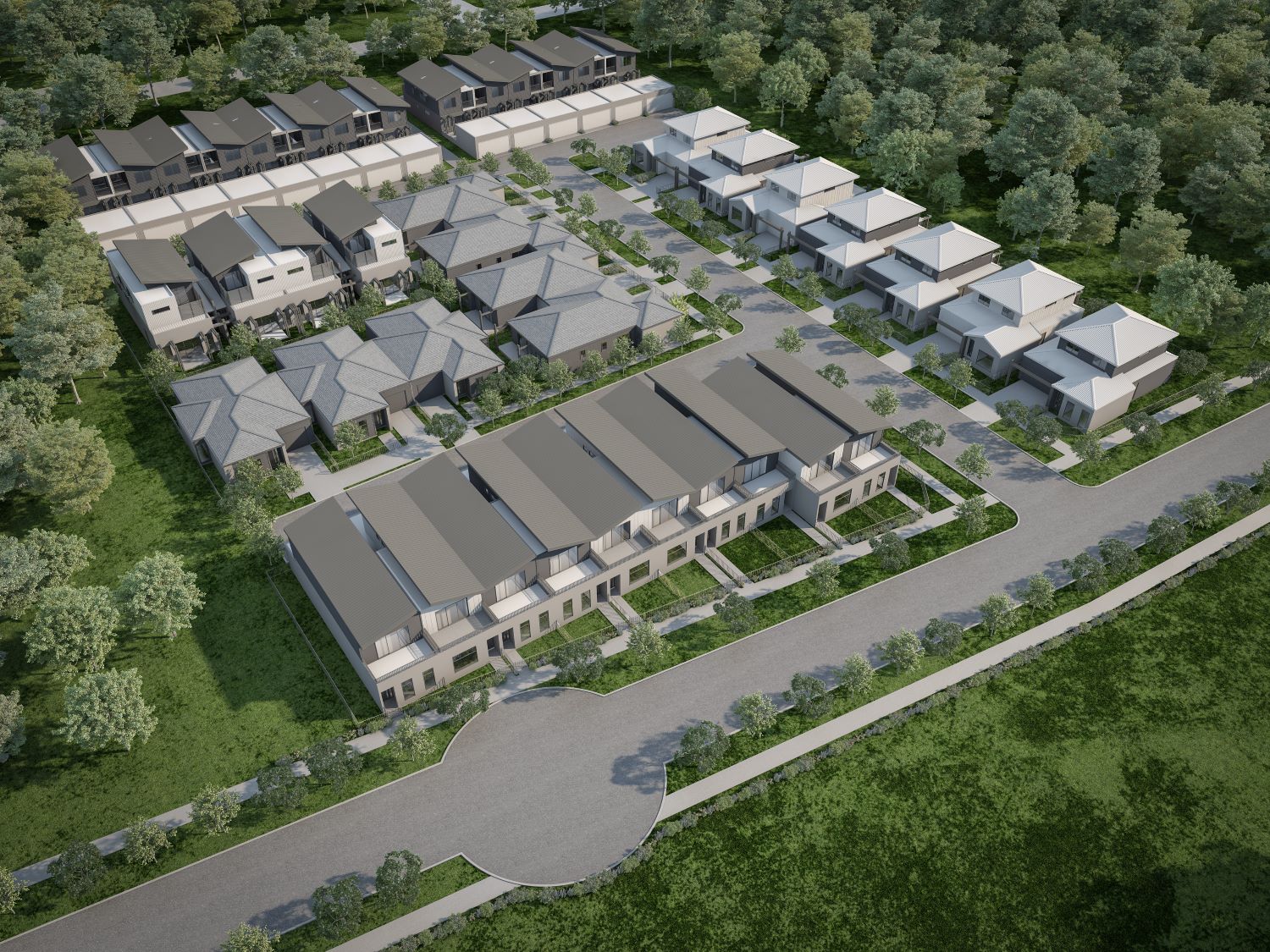 Park View Estate - Hampton Park Aerial