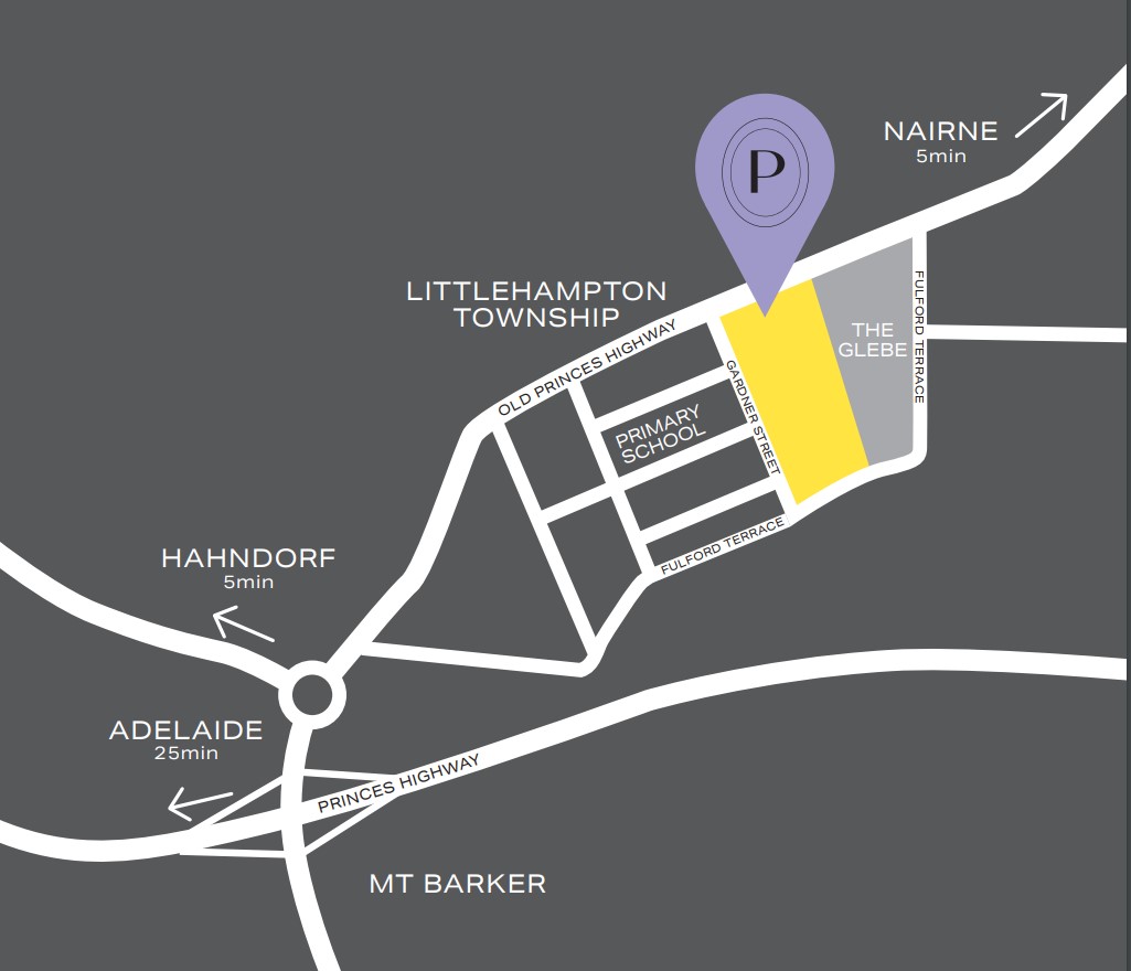 Parkland Estate - Littlehampton Location Map