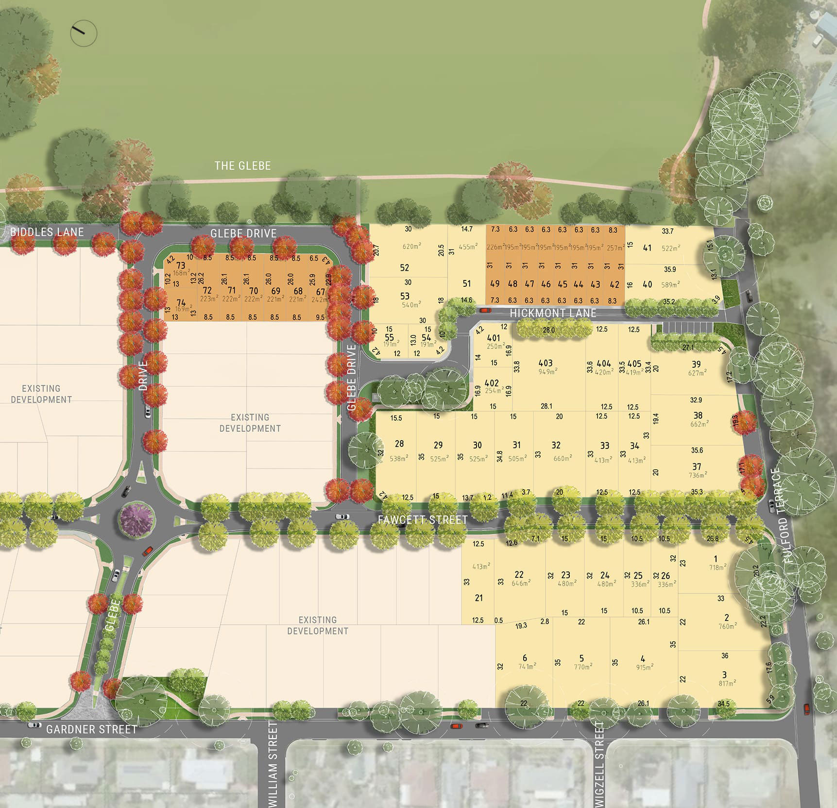 Parkland Estate - Littlehampton Release Map