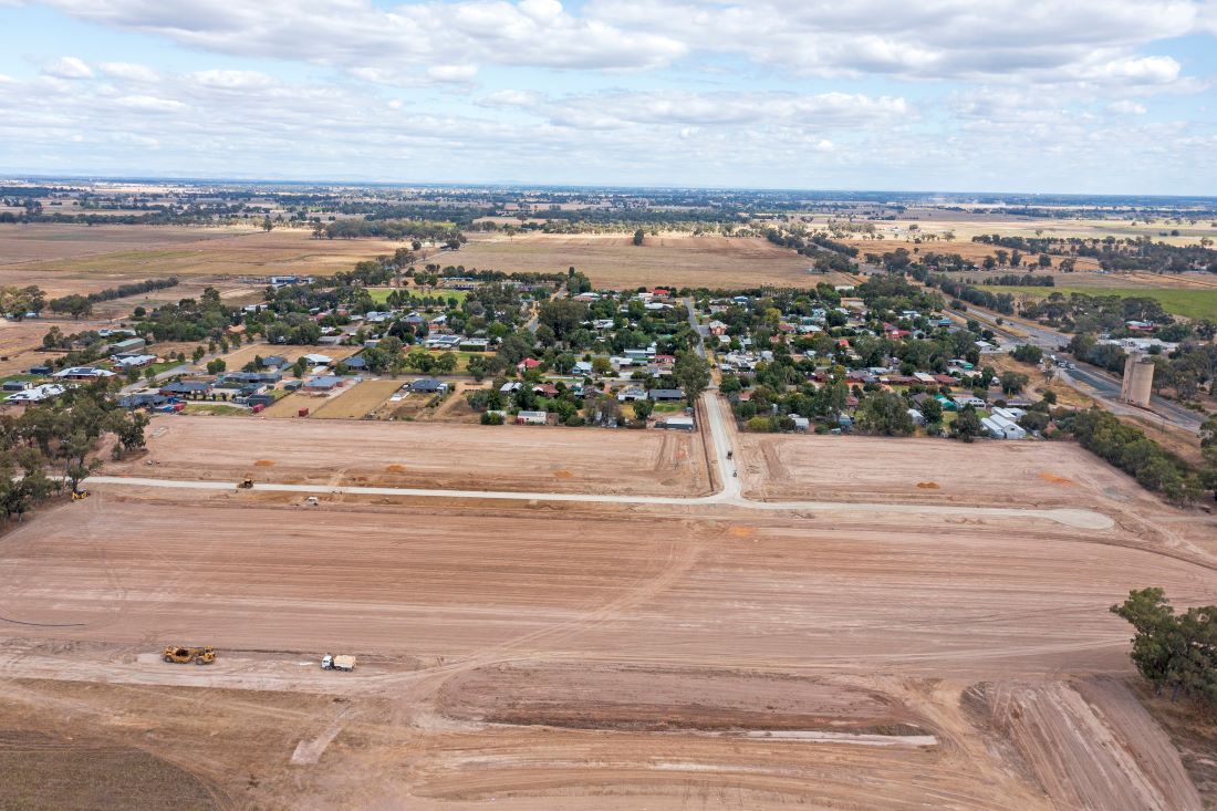 Parklands Estate - Tallygaroopn Aerial