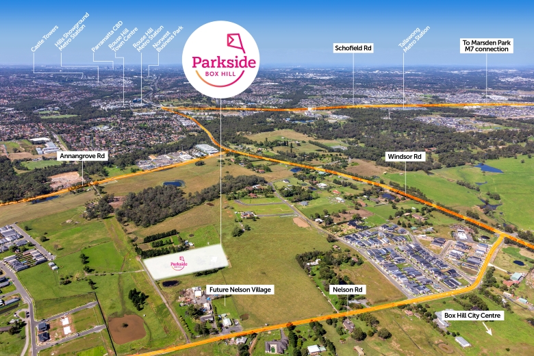 Parkside Estate - Box H Aerial