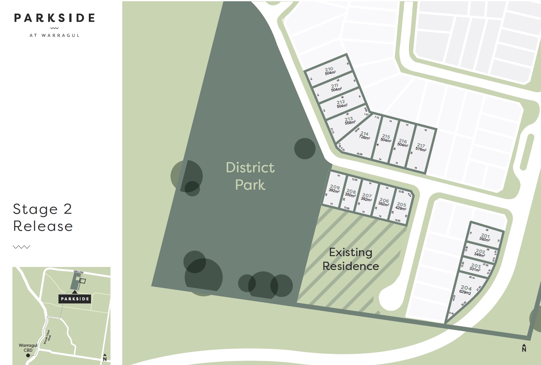 Parkside Estate - Warragul Stage 2 Masterplan