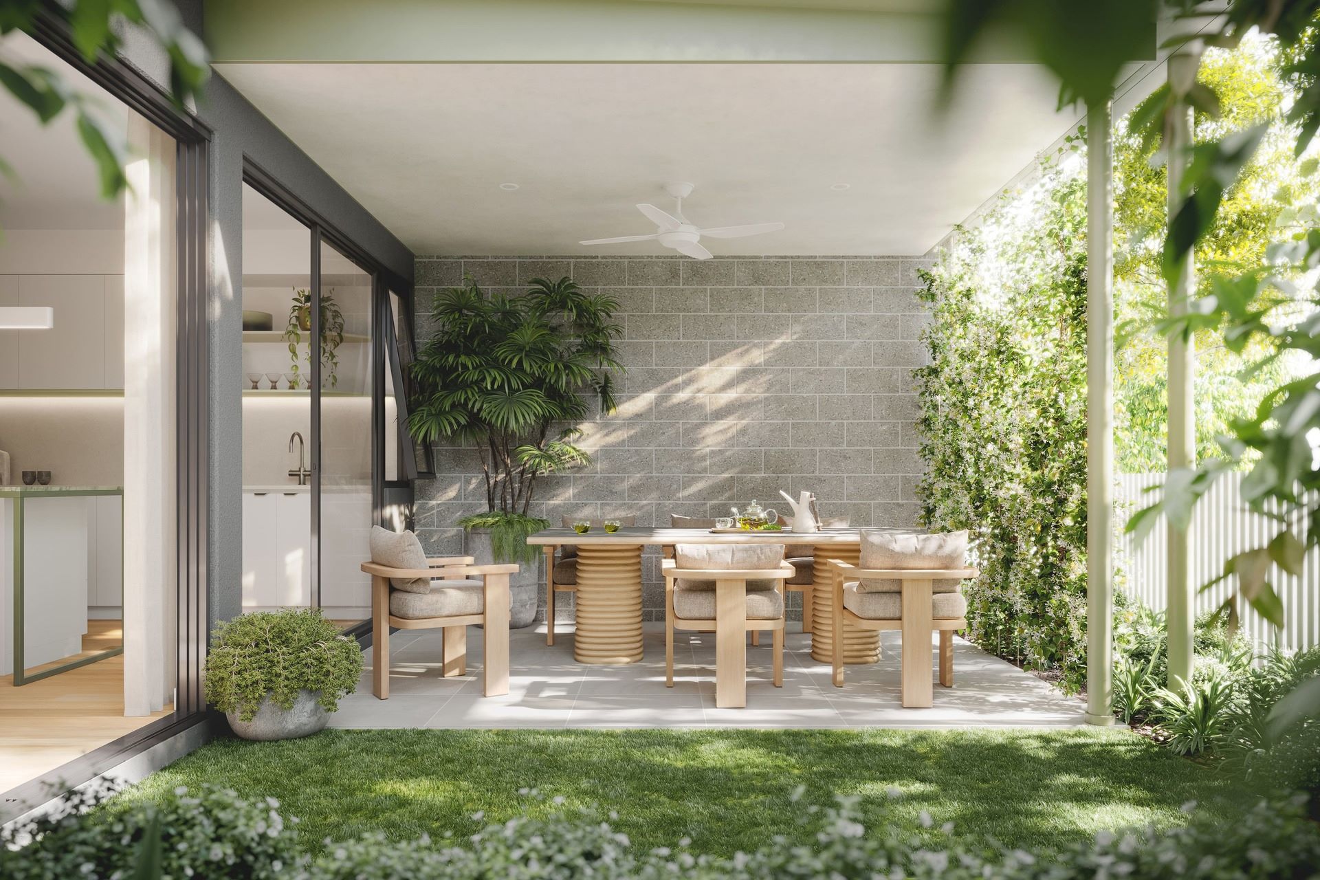 Parkside Residences - Yeronga Backyard