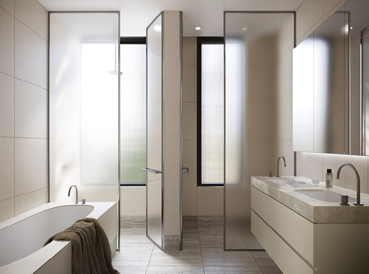 Parlington Street Townhomes - Canterbury Bathroom