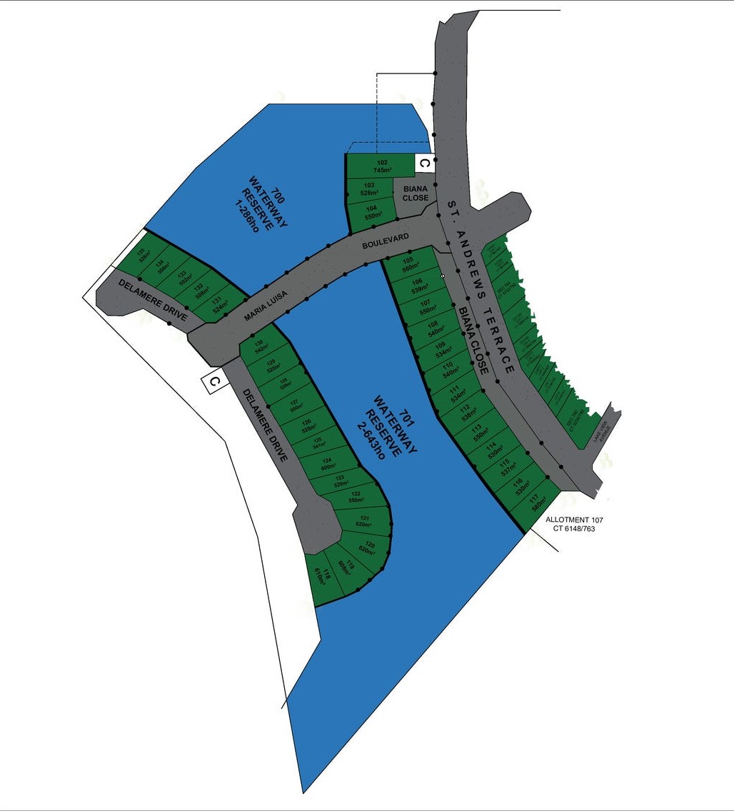 Parnkalla Waters Estate - Port Lincoln Masterplan