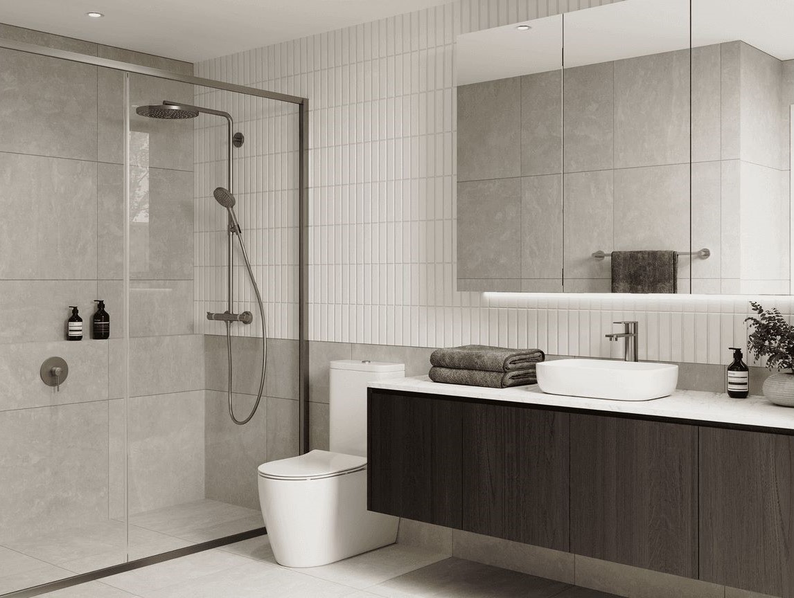 Parque Townhomes - Donvale Bathroom