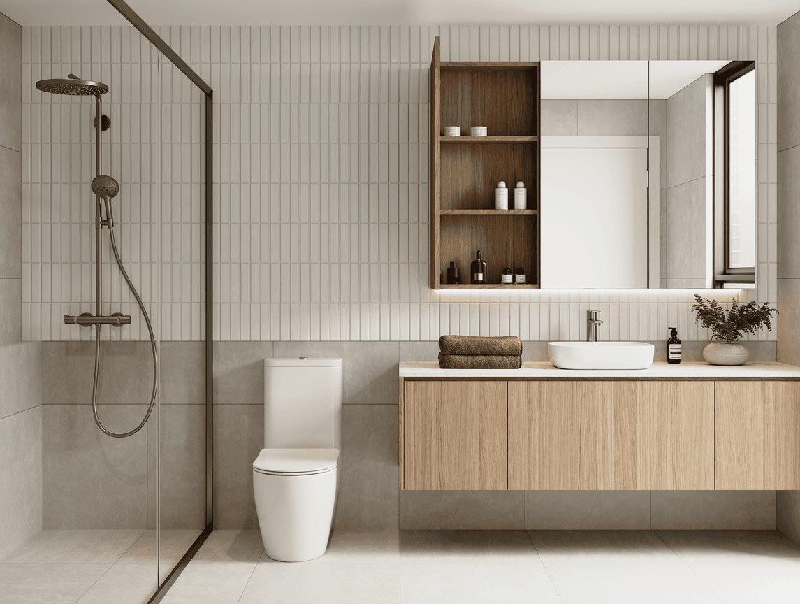 Parque Townhomes - Donvale Bathroom