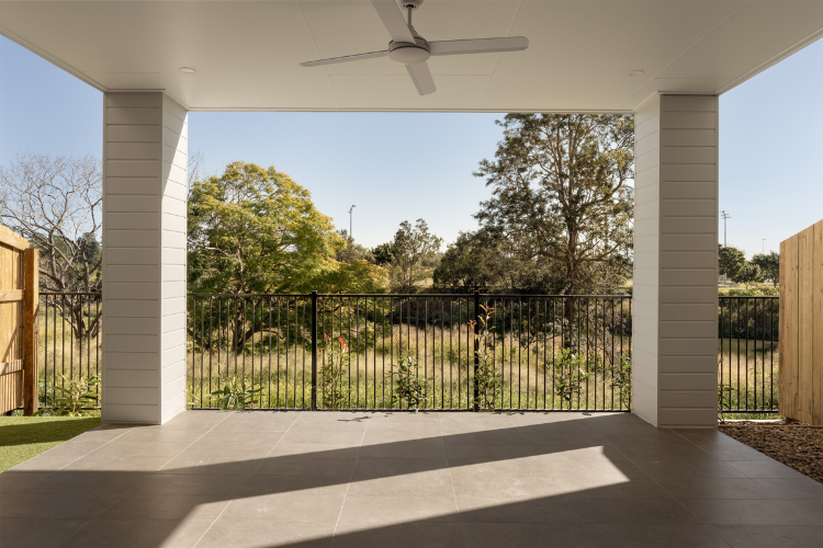Parqway Townhomes - Albany Cree Backyard