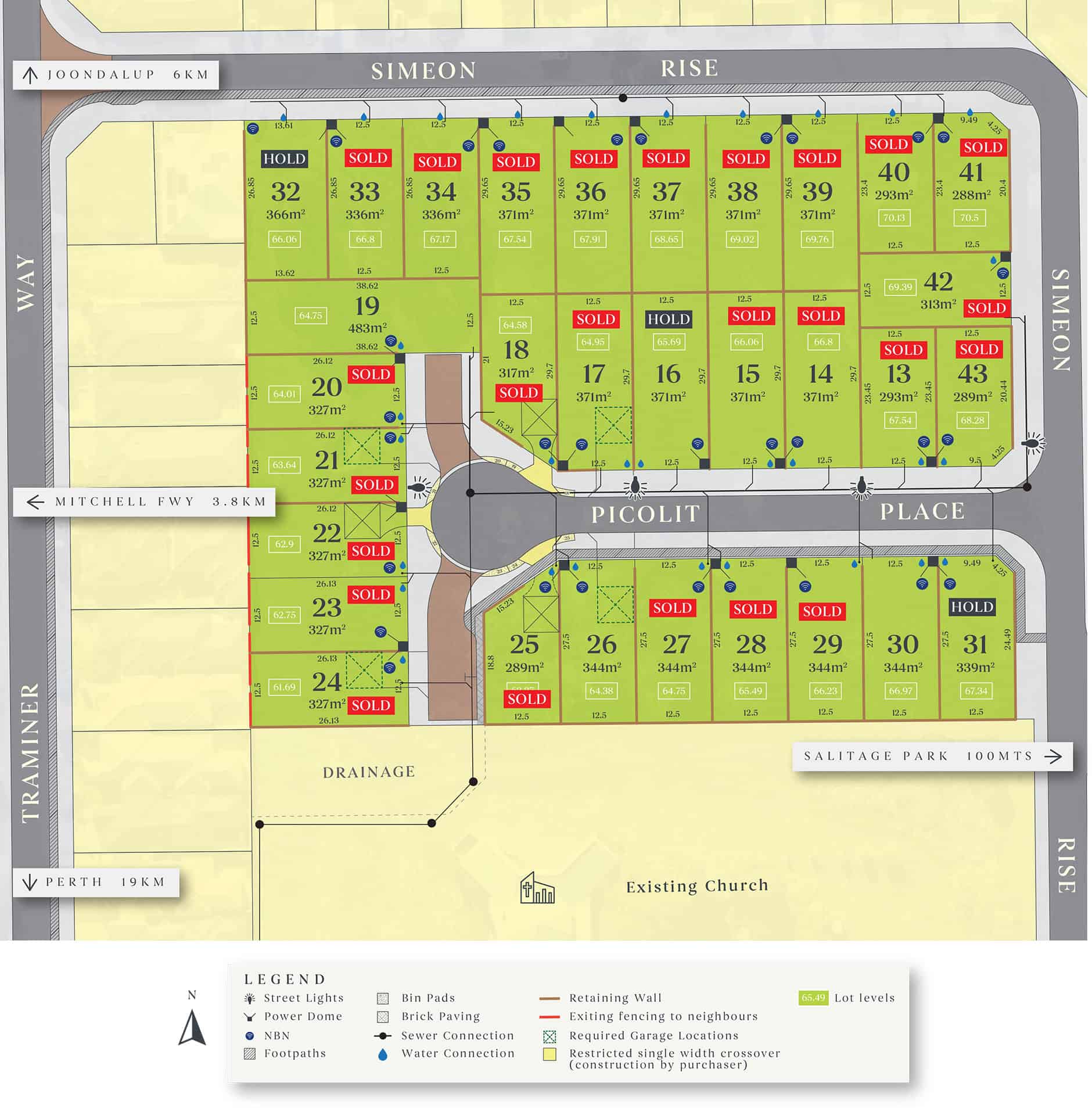 Pearsall Vista Estate - Pearsall Masterplan
