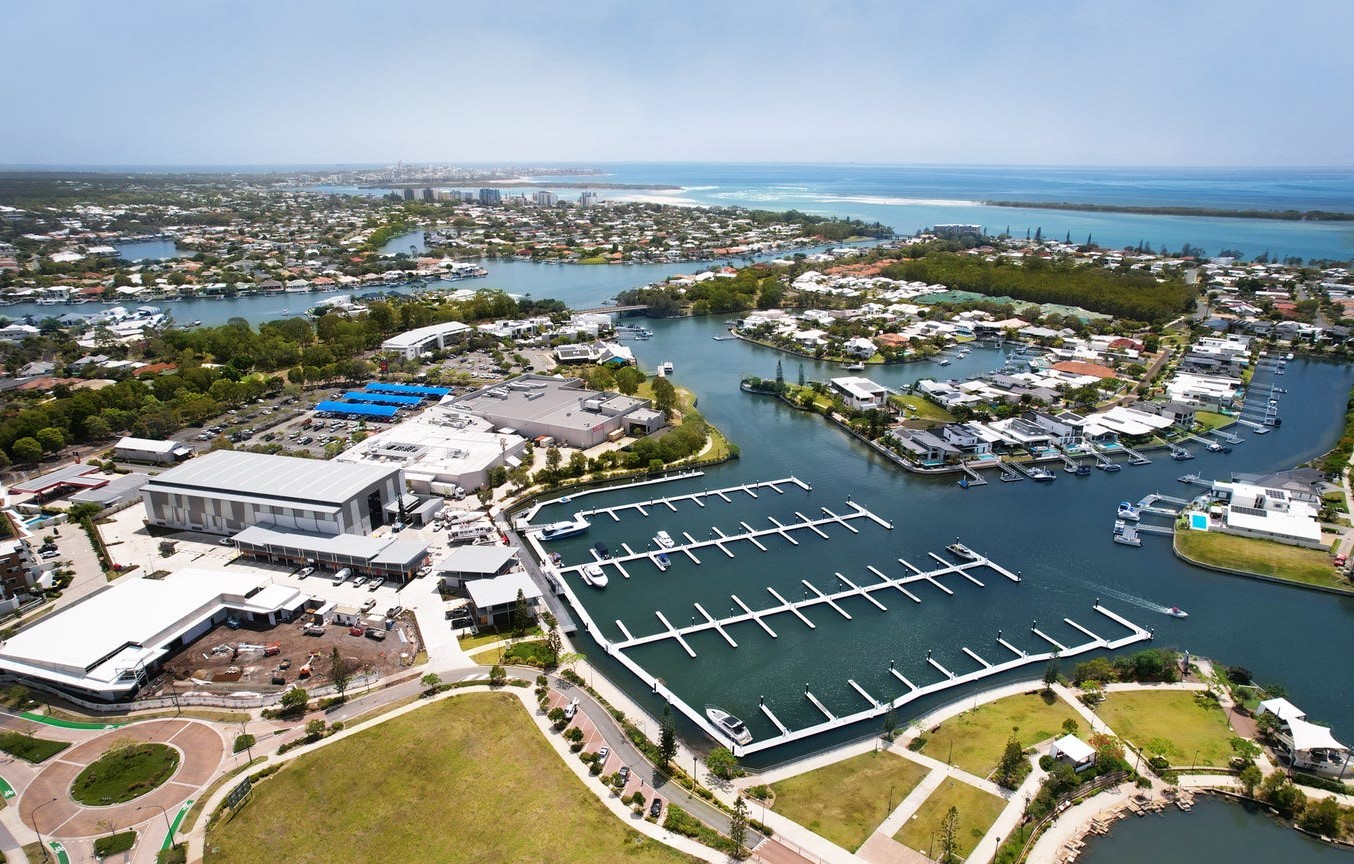 Pelican Waters Estate - Pelican Waters Aerial
