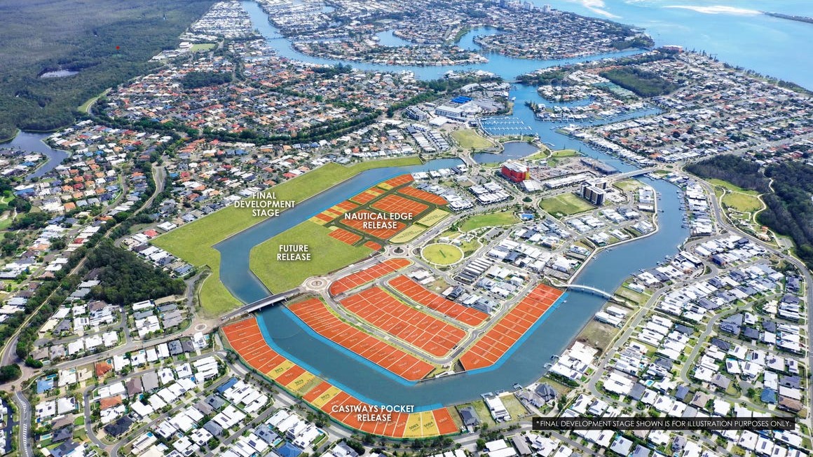 Pelican Waters Estate - Pelican Waters Aerial