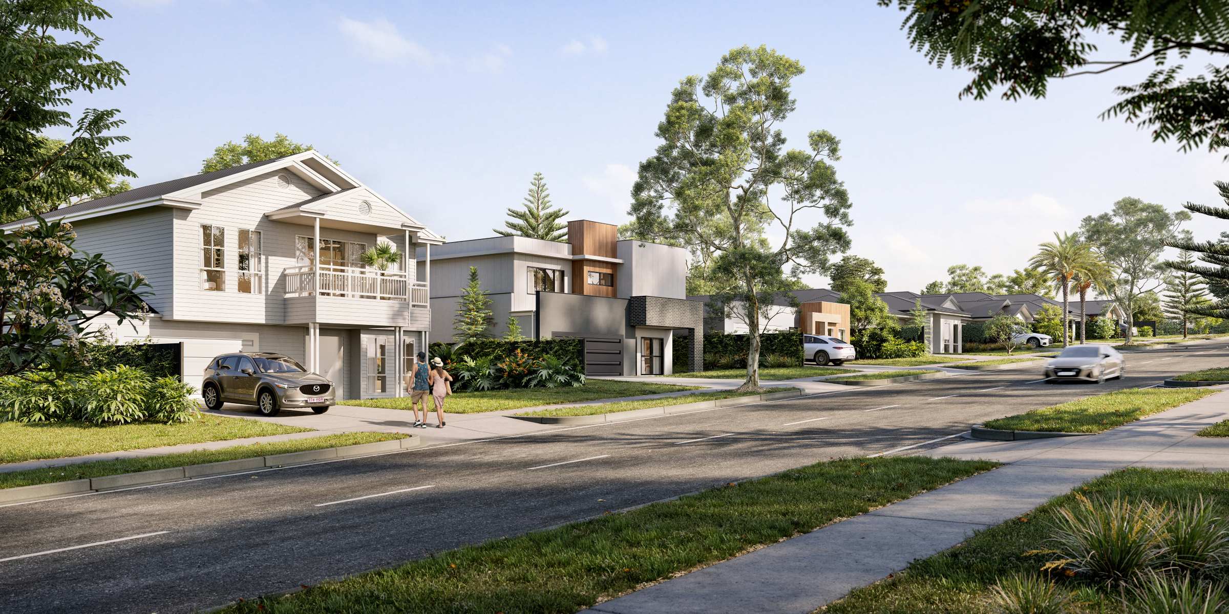 Penneshaw Place Estate - Ormeau Streetscape