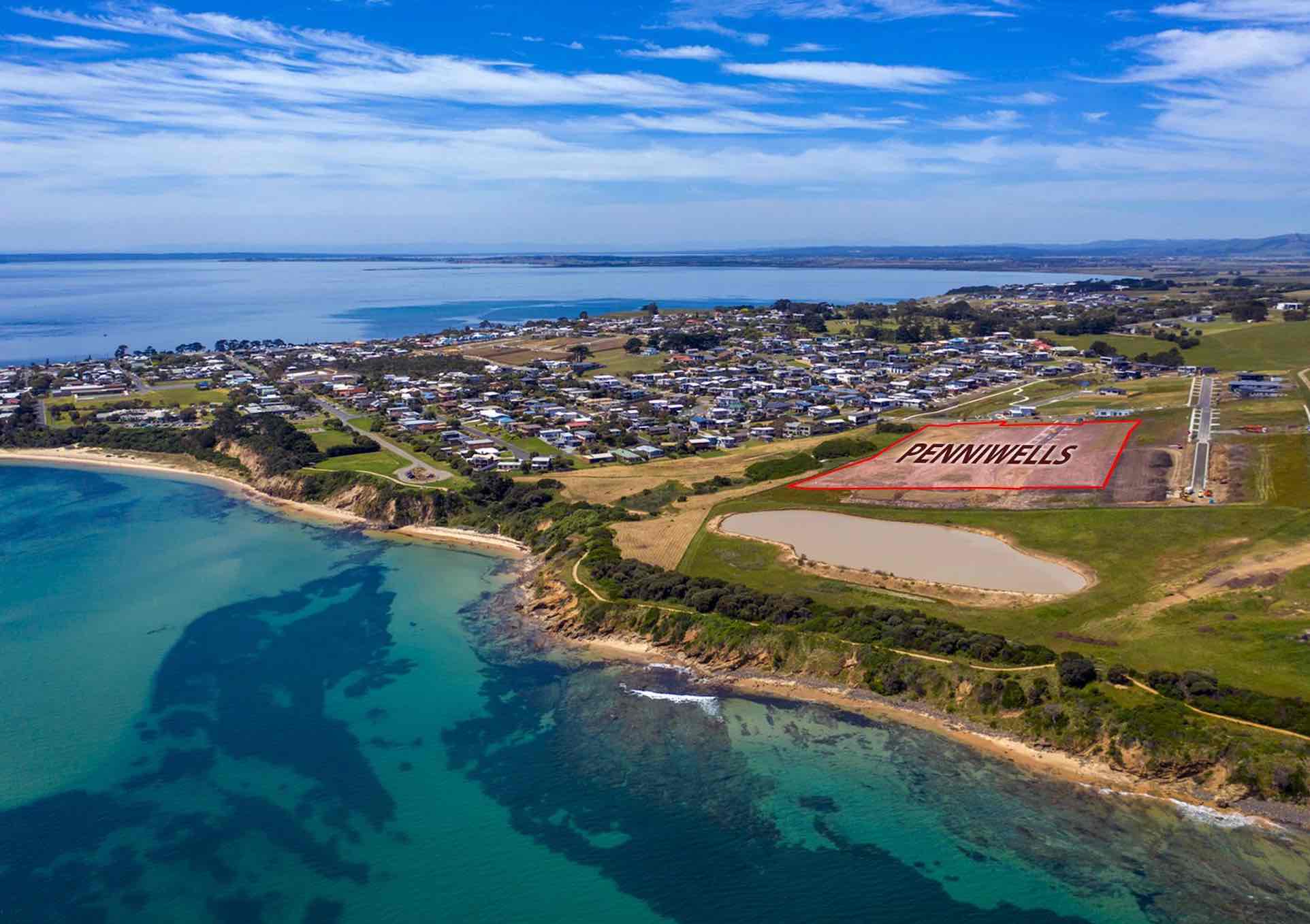 Penniwells Estate - San Remo Aerial