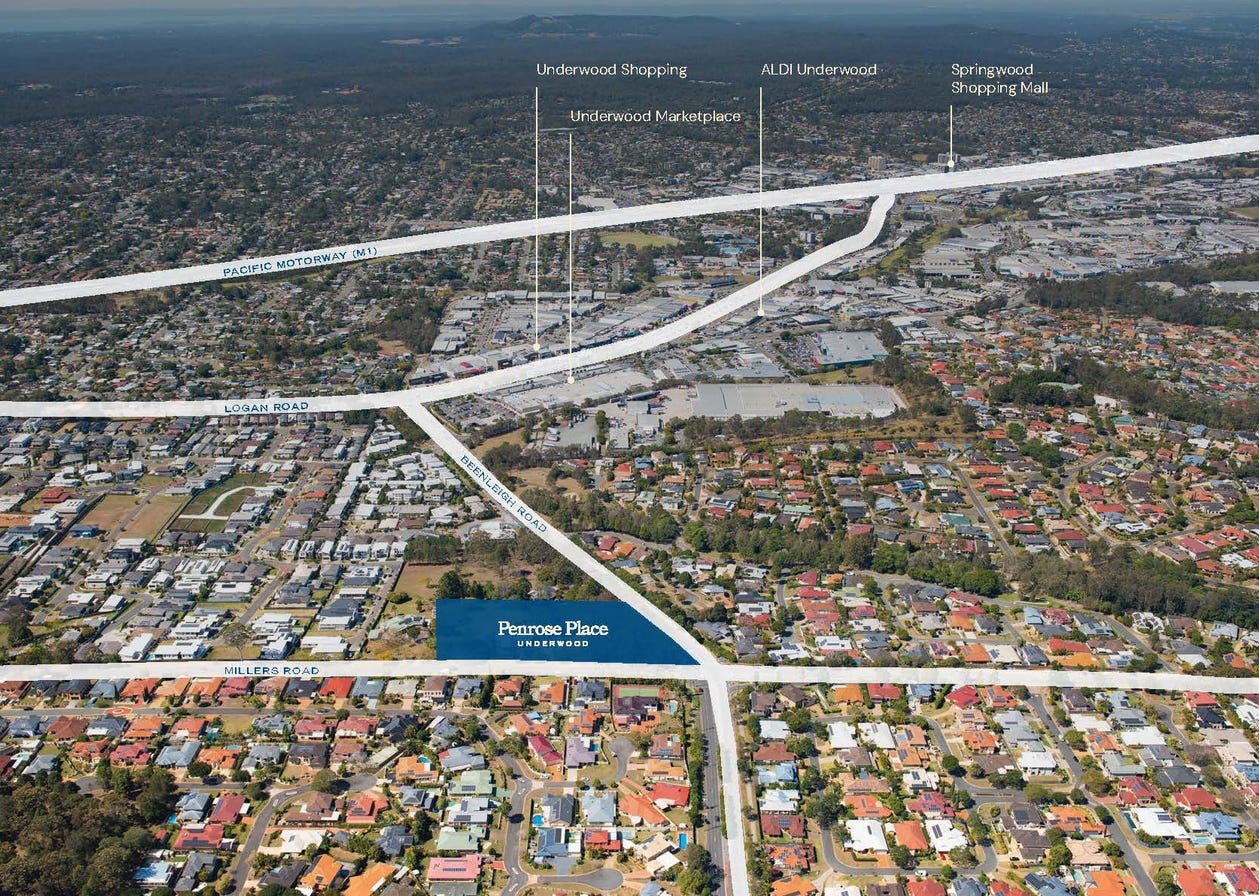 Penrose Place Estate - Underwood Aerial