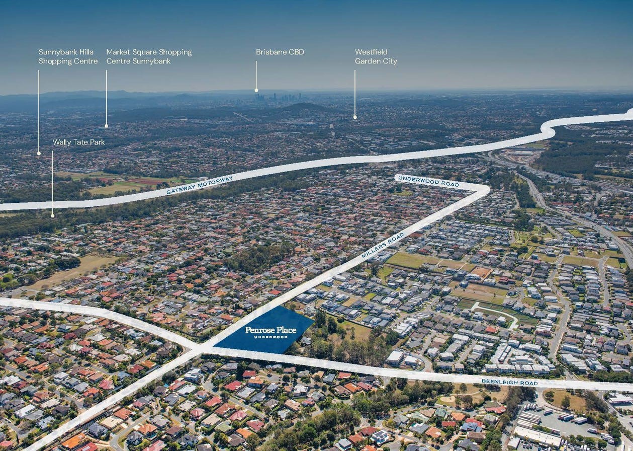 Penrose Place Estate - Underwood Aerial
