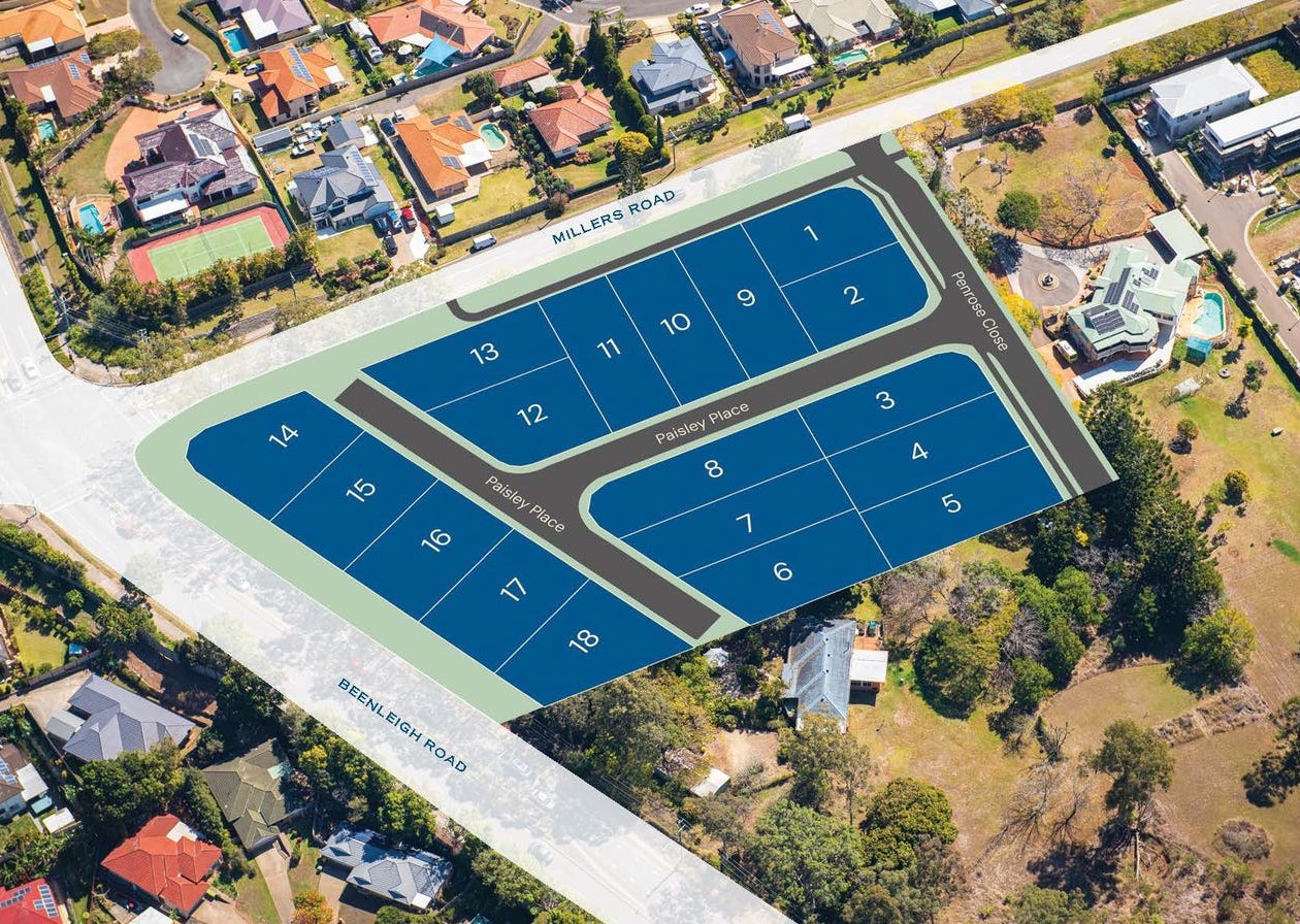 Penrose Place Estate - Underwood Aerial