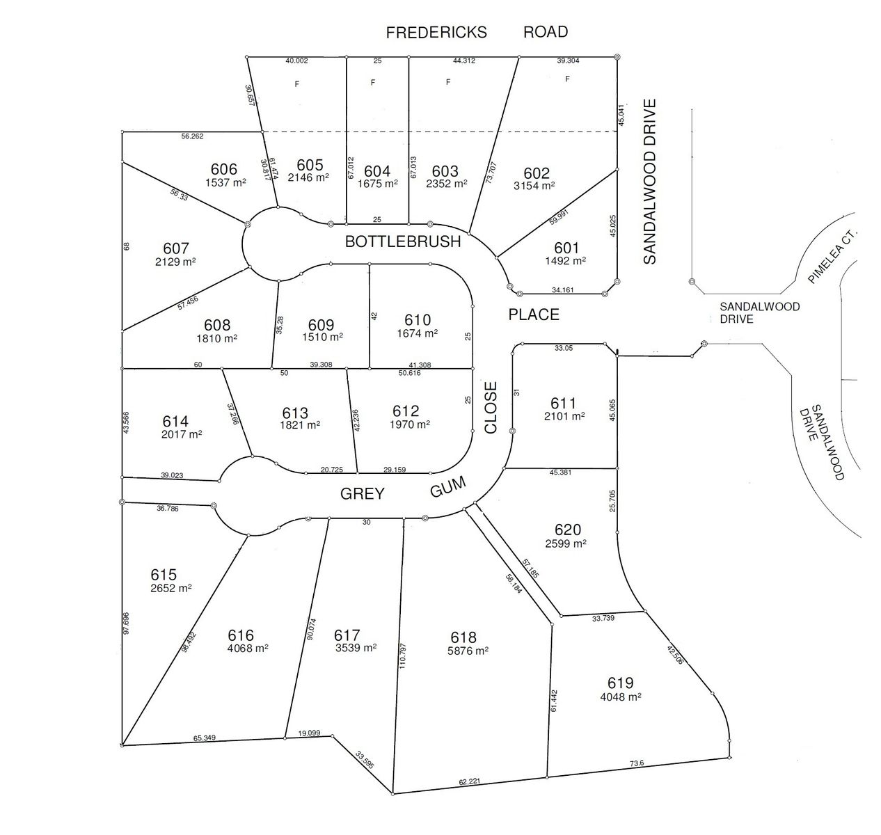 Perradenya Estate - Caniaba Masterplan
