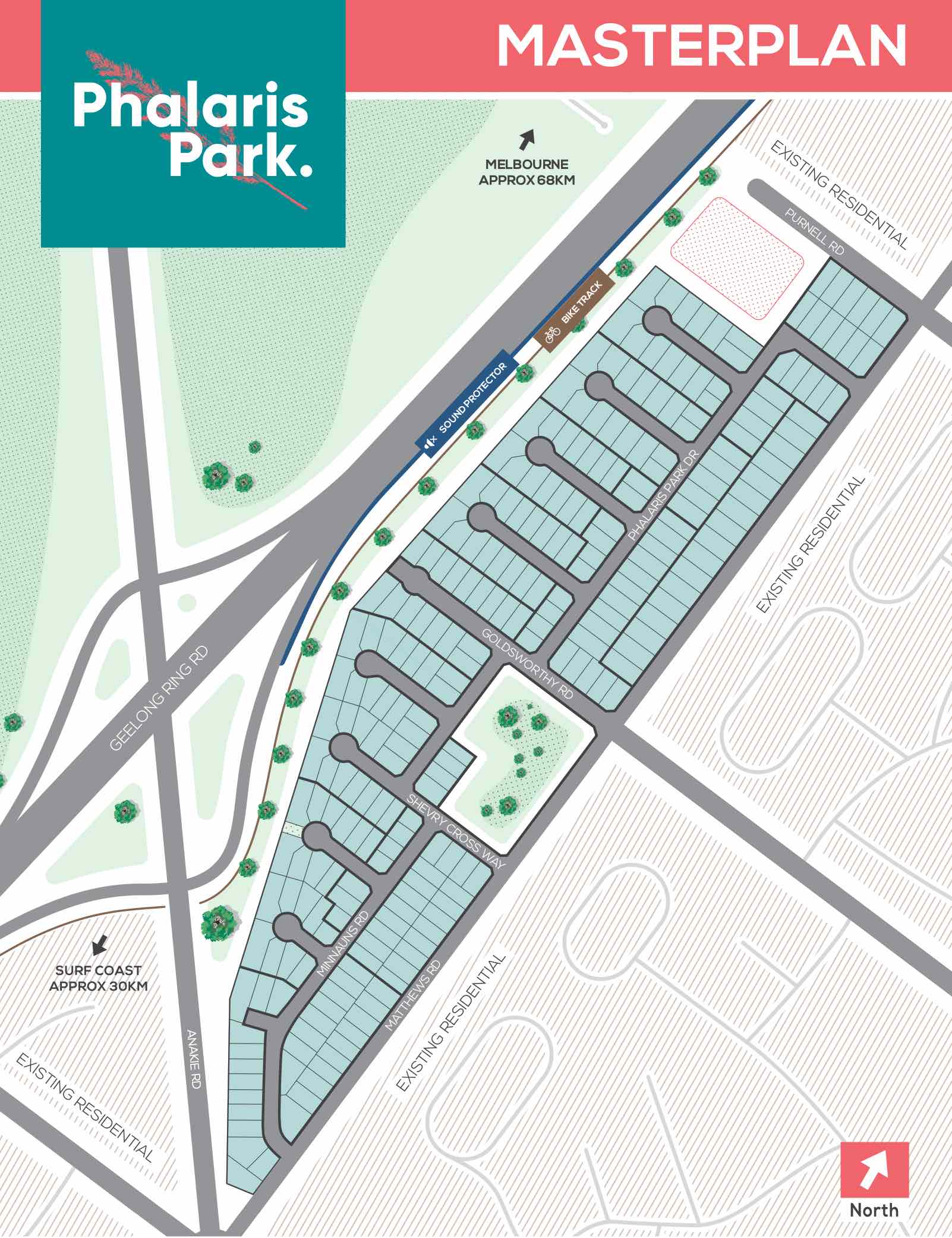 Phalaris Park Estate - Lovely Banks Masterplan