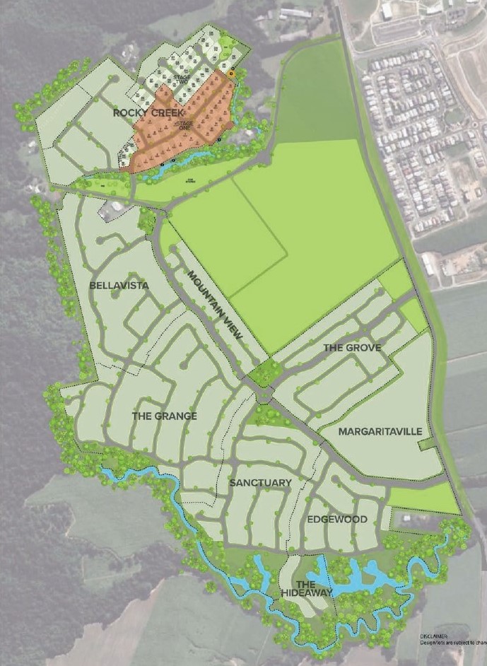 Pinecrest Estate - Mount Peter Masterplan